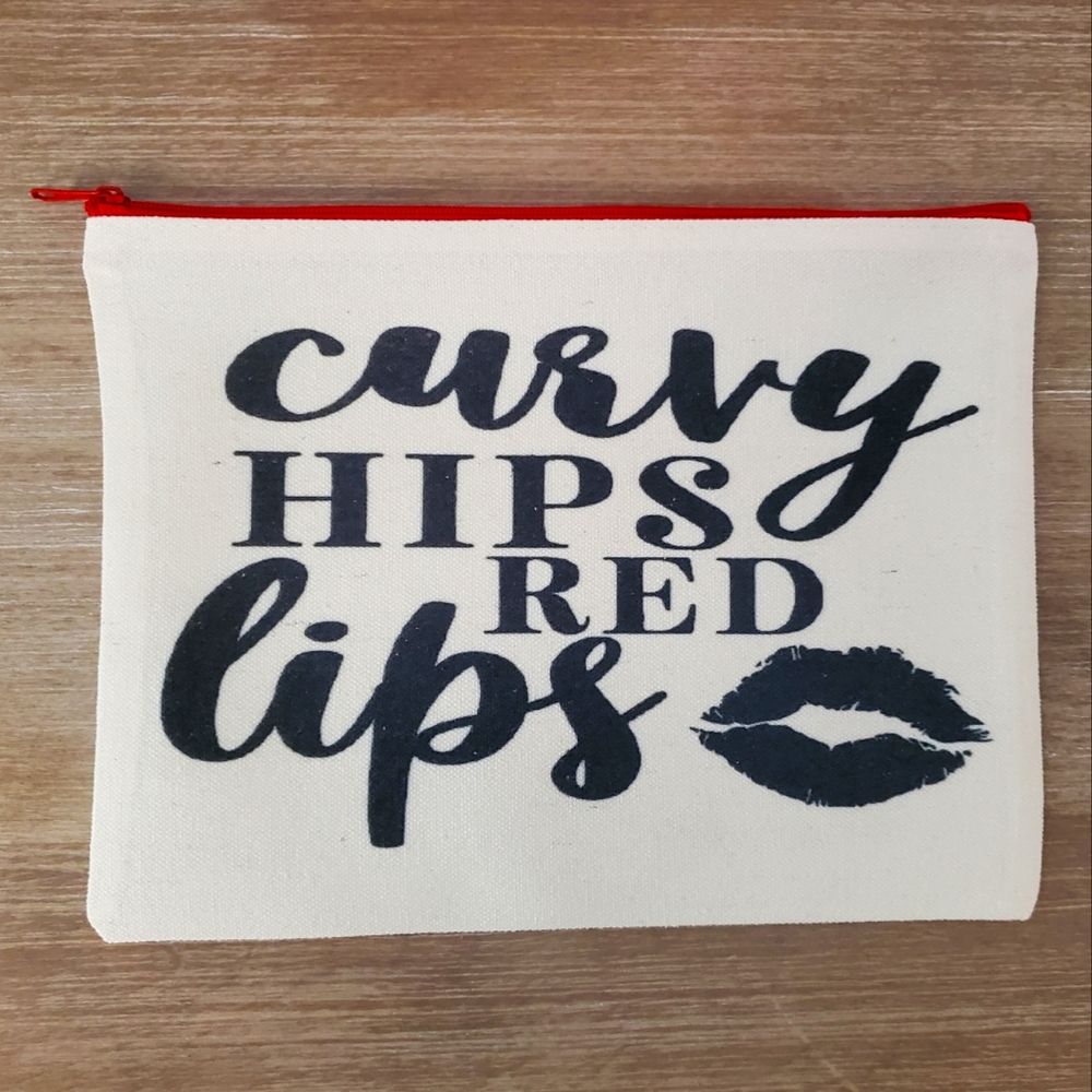 Hand-Sublimated Cosmetic/Pencil Bag Case